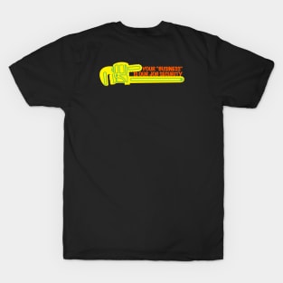 Plumbing Humor, Neon Plumbers Swag, Funny Construction T-Shirt